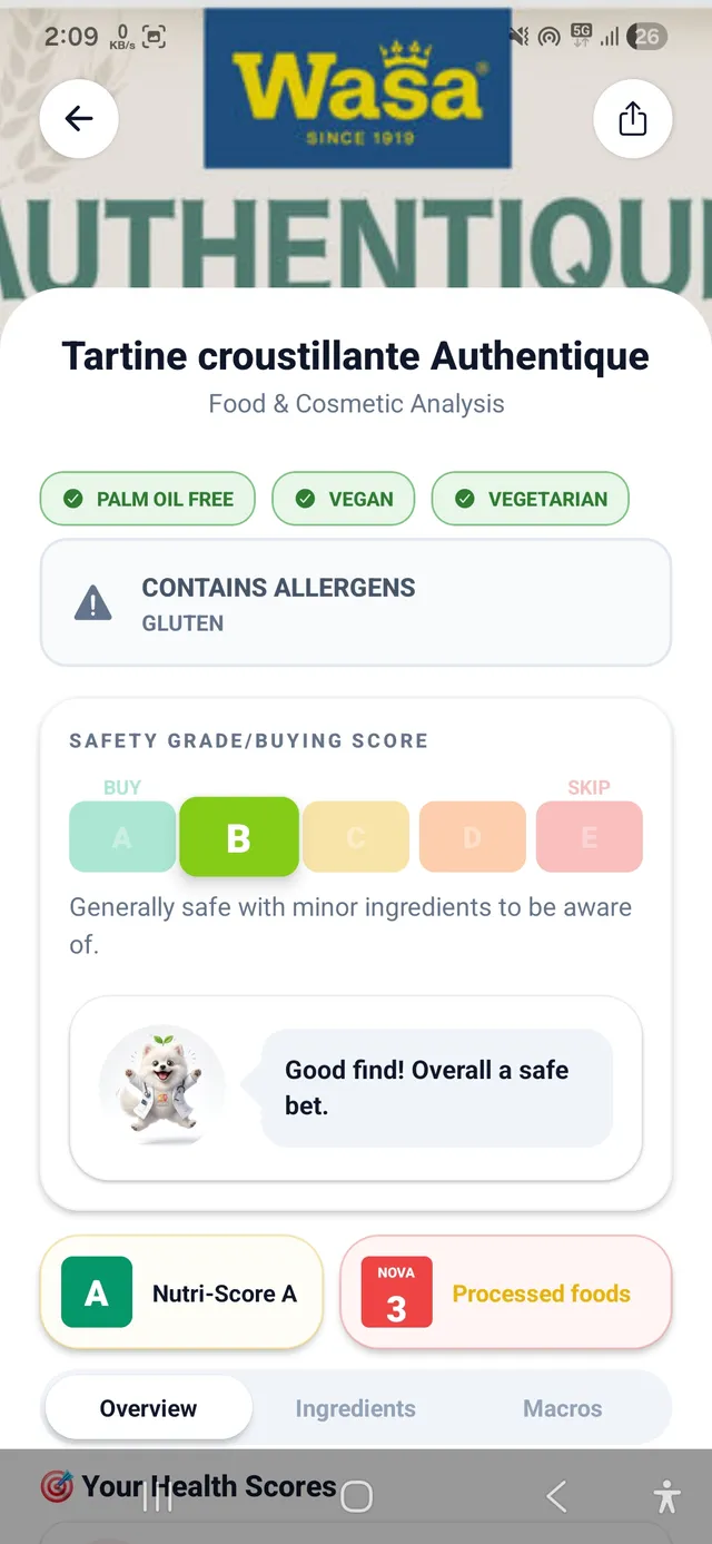 App Scan Result